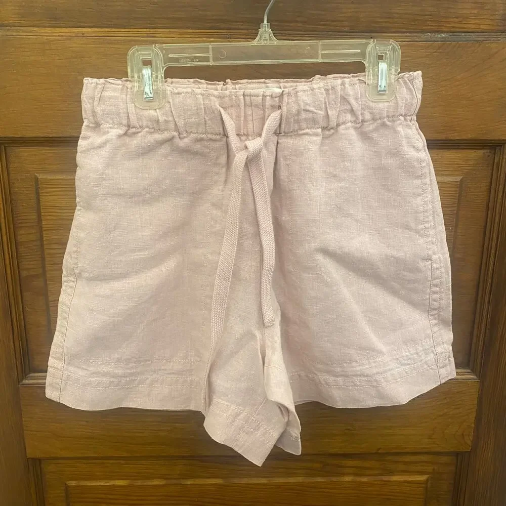 Vince size XXS Tie-Front Pull-On Short Style # V942322241 Light Pink NWT's NEW